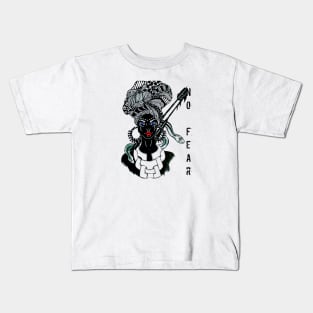 Tribal warrior Kids T-Shirt